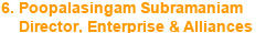 6. Poopalasingam Subramaniam