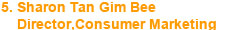 5. Sharon Tan Gim Bee 