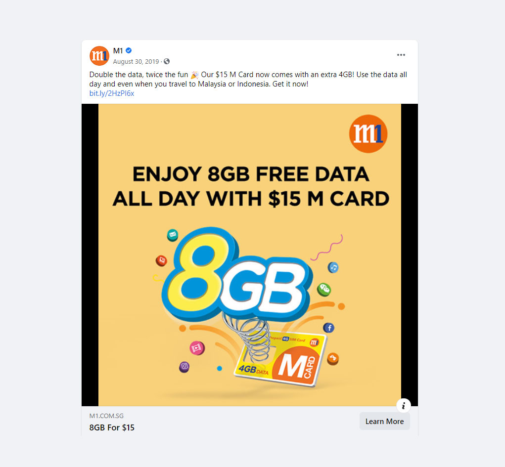 8Gbps FREE Data