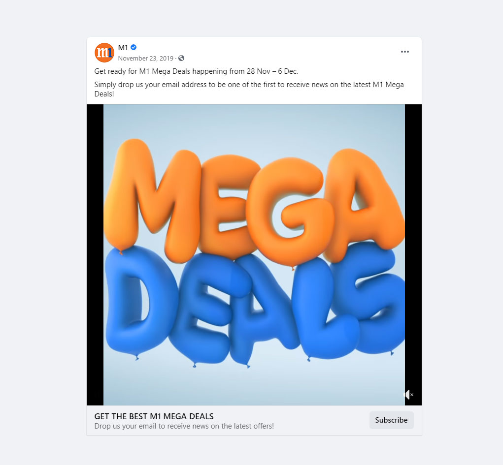 M1 - Mega Deals